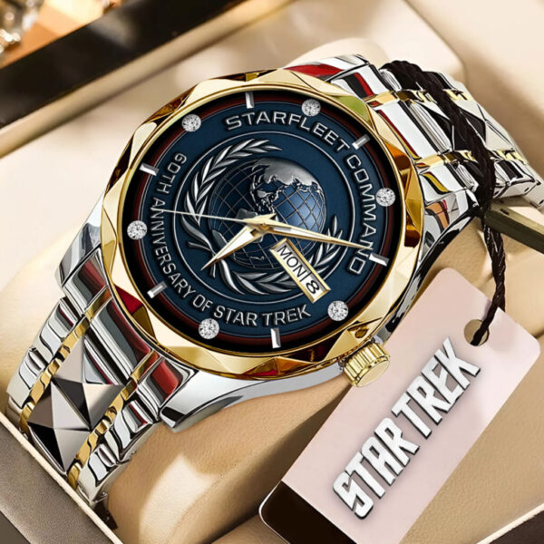 Star Trek 60th Anniversary 2026 Alloy Luxury Quartz Watch – TMTHU687