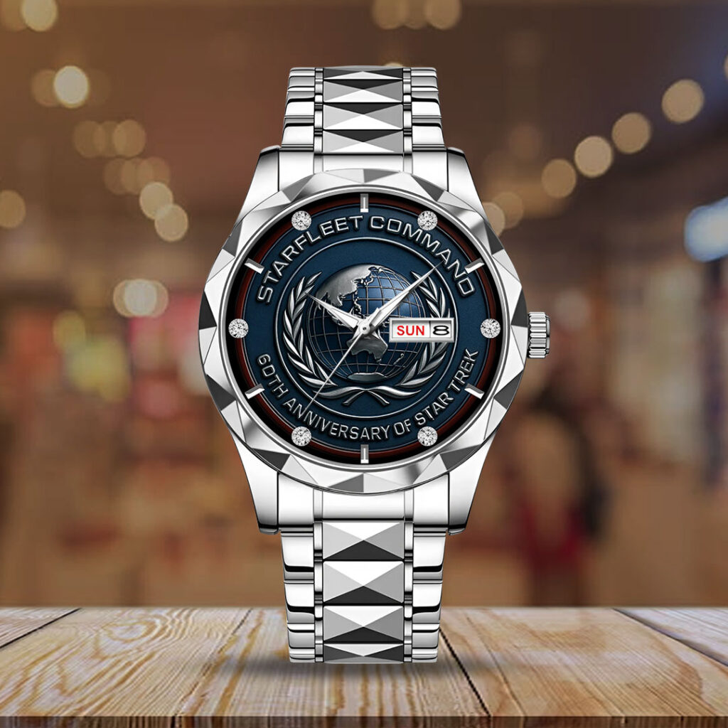 Star Trek 60th Anniversary 2026 Alloy Luxury Quartz Watch – TMTHU687 - Image 3