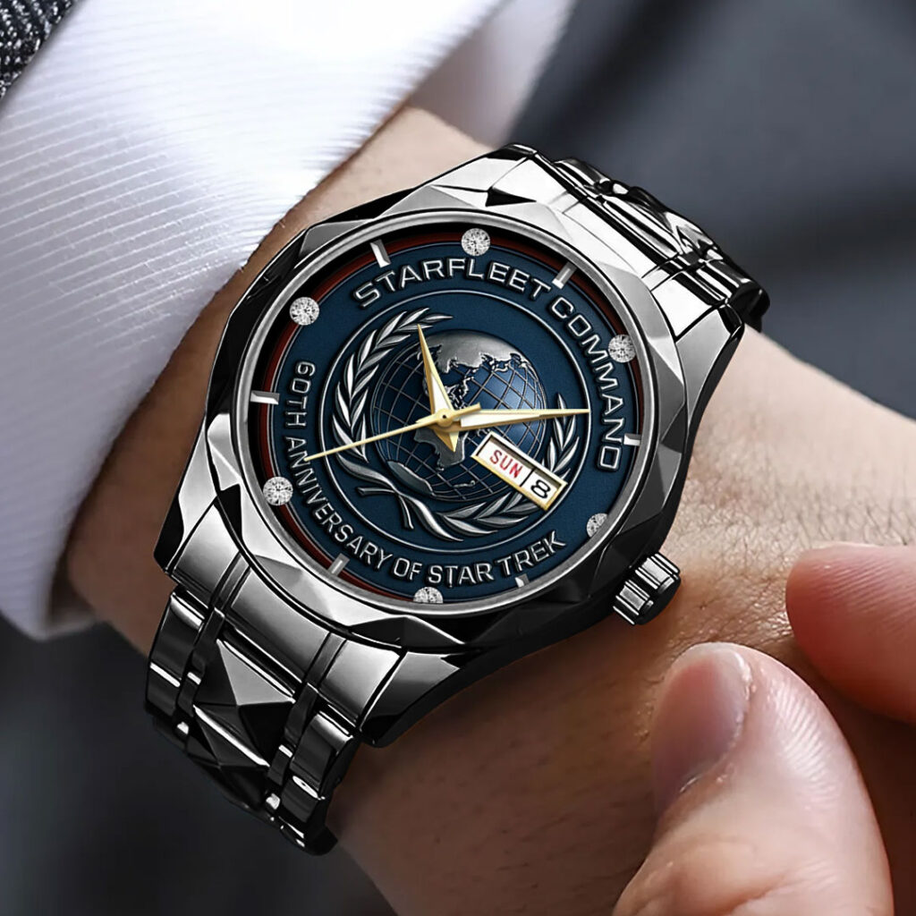 Star Trek 60th Anniversary 2026 Alloy Luxury Quartz Watch – TMTHU687 - Image 4
