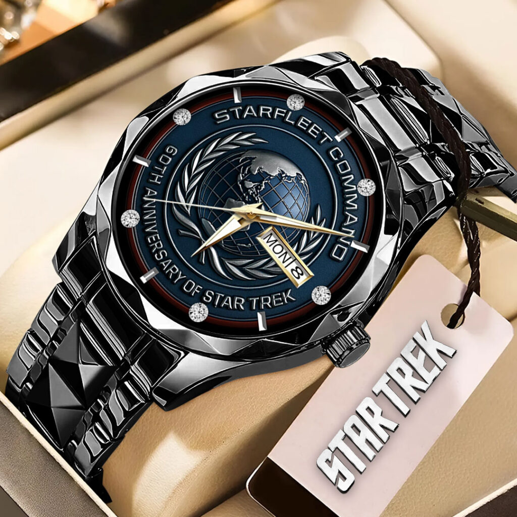 Star Trek 60th Anniversary 2026 Alloy Luxury Quartz Watch – TMTHU687 - Image 2