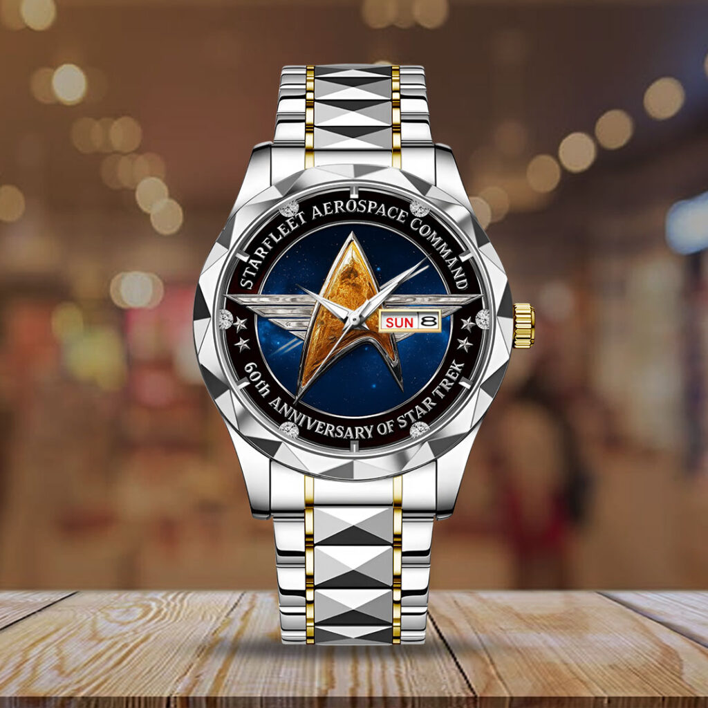 Star Trek 60th Anniversary Alloy Luxury Quartz Watch – TMTHU685 - Image 2