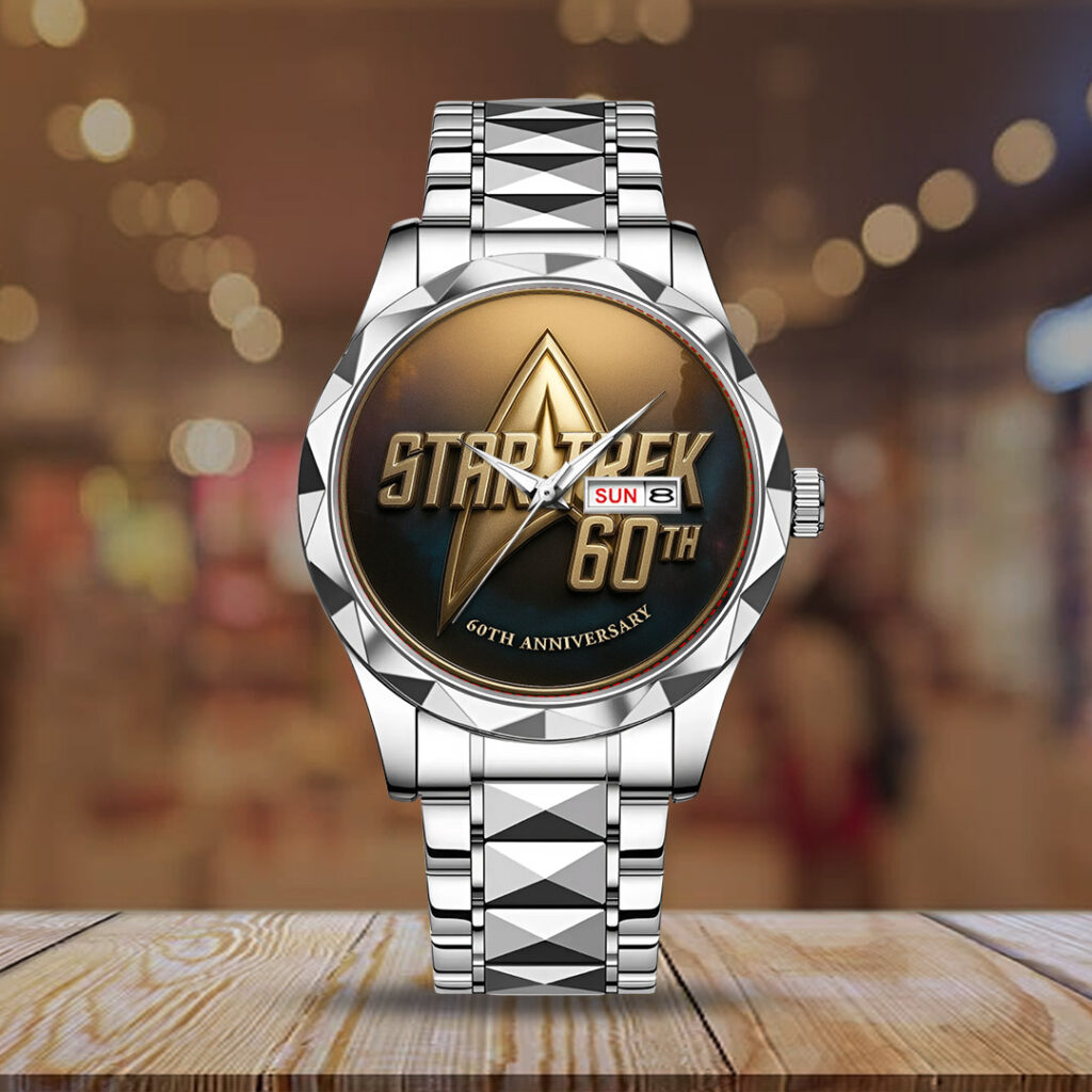 Star Trek 60th Anniversary 2026 Alloy Luxury Quartz Watch – TMTHU573 - Image 2