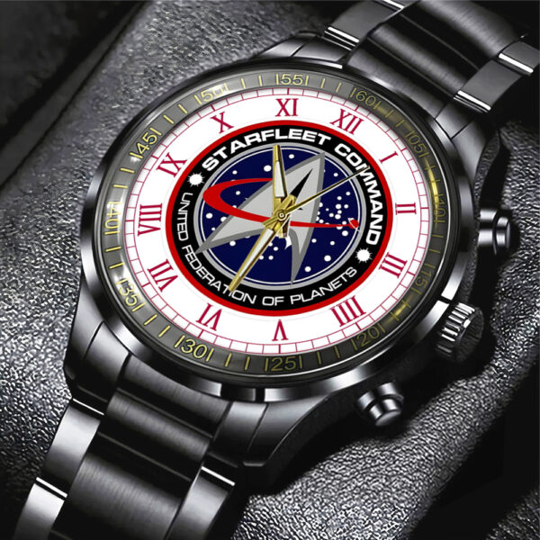 Star Trek Black Stainless Steel Watch – TANTN 12676