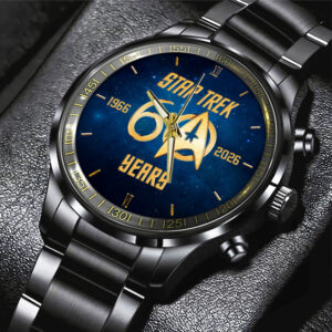 Star Trek Black Stainless Steel Watch – HOATT 10691