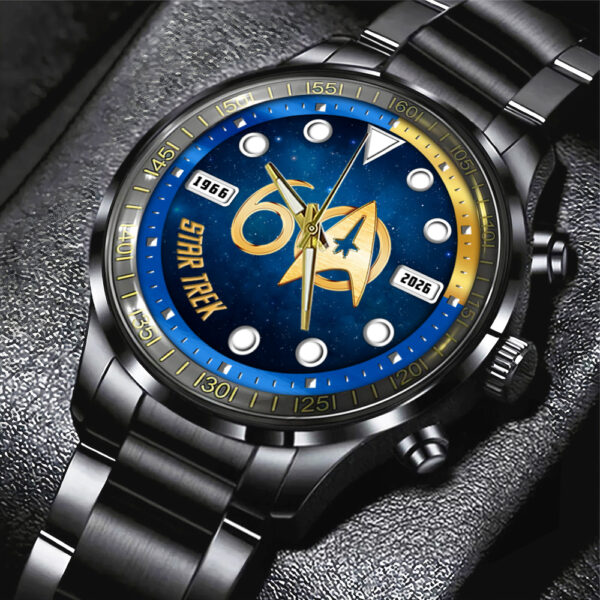 Star Trek Black Stainless Steel Watch – HOATT 10692