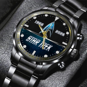 Star Trek Black Stainless Steel Watch – HOATT 11763