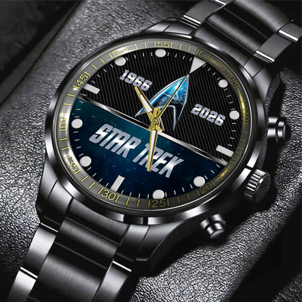 Star Trek Black Stainless Steel Watch – HOATT 11763
