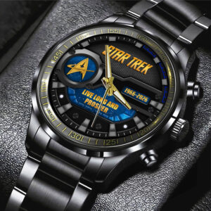 Star Trek Black Stainless Steel Watch – HOATT 12186