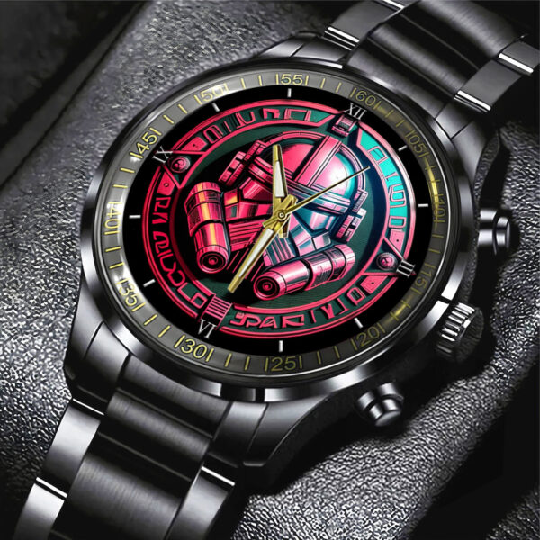 Star Wars Black Stainless Steel Watch - Design 17
