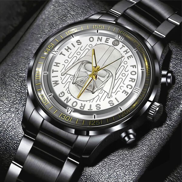 Star Wars Black Stainless Steel Watch - Design 3