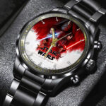 Star Wars Black Stainless Steel Watch – HOATT 4722
