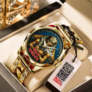Iron Maiden Alloy Luxury Quartz Watch – TANTN 13768