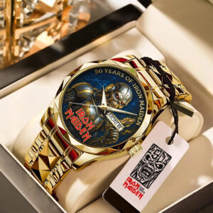 Iron Maiden Alloy Luxury Quartz Watch – TANTN 13769