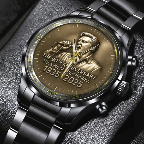 Elvis Presley - Stainless Steel Watch (Design #141)