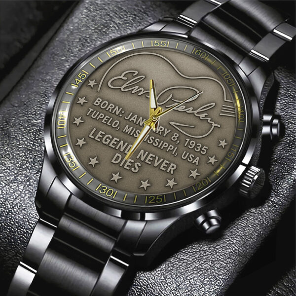 Elvis Presley - Stainless Steel Watch (Design #142)