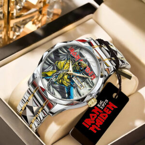 Iron Maiden Alloy Luxury Quartz Watch – TANTN 14310