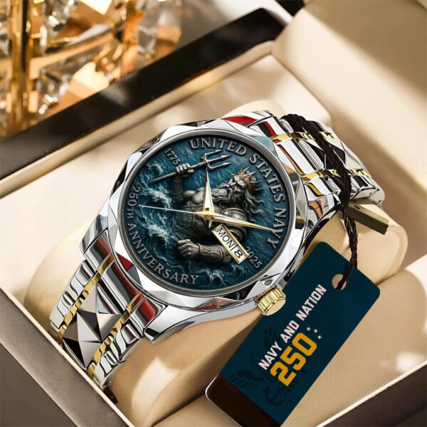 US Navy Alloy Luxury Quartz Watch – TANTN 14634