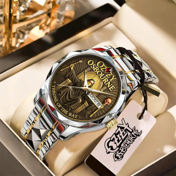 Ozzy Osbourne Alloy Luxury Quartz Watch – TANTN 14734