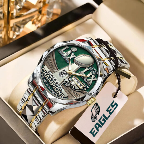 Philadelphia Eagles Alloy Luxury Quartz Watch – TANTN 14832
