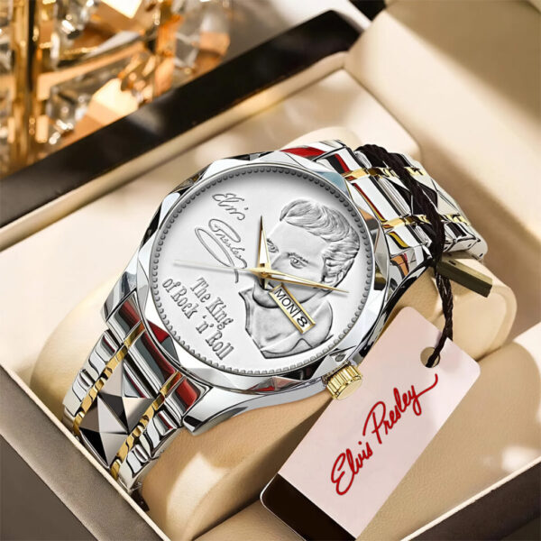 Elvis Presley - Stainless Steel Watch (Design #145)