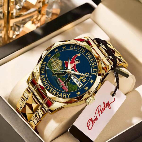 Elvis Presley - Stainless Steel Watch (Design #147)