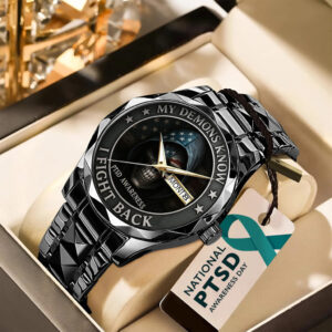PTSD Awareness Veterans Alloy Luxury Quartz Watch – TANTN15626
