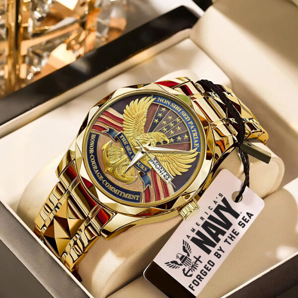 US Navy Alloy Luxury Quartz Watch – MAITM12908