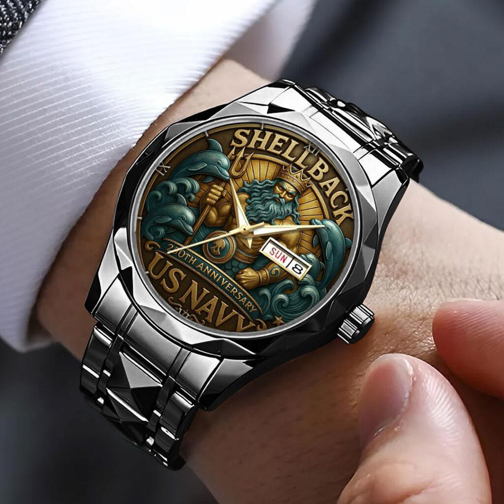 US Navy 250th Anniversary 2025 Alloy Luxury Quartz Watch – TMTHU894 - Image 3