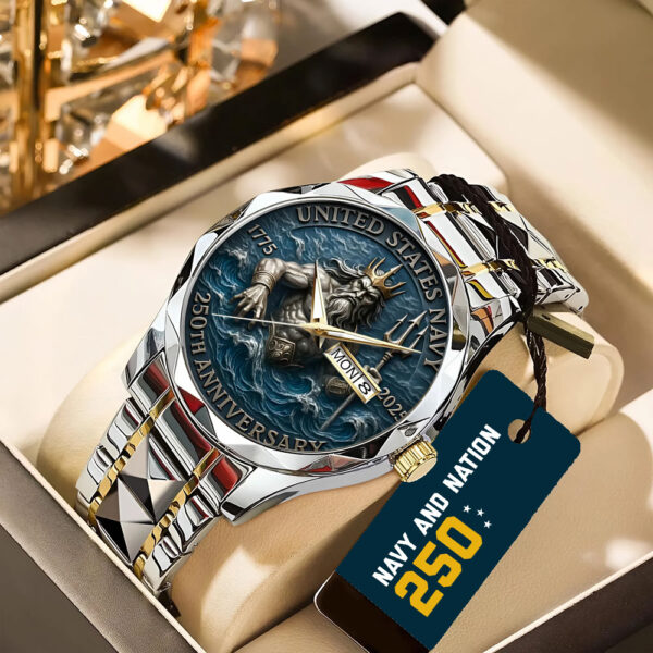 US Navy Alloy Luxury Quartz Watch – TANTN 14633