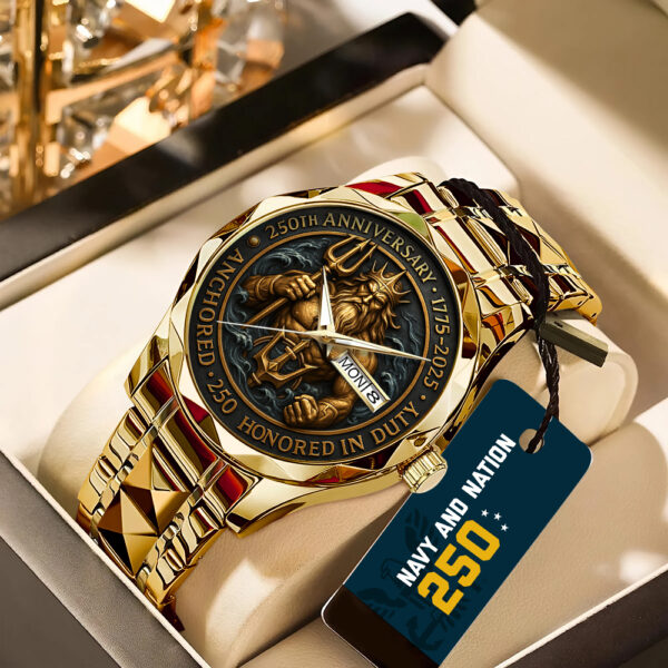 US Navy Alloy Luxury Quartz Watch – TANTN15985