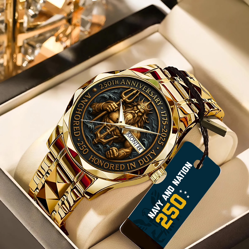 US Navy Alloy Luxury Quartz Watch – TANTN15985