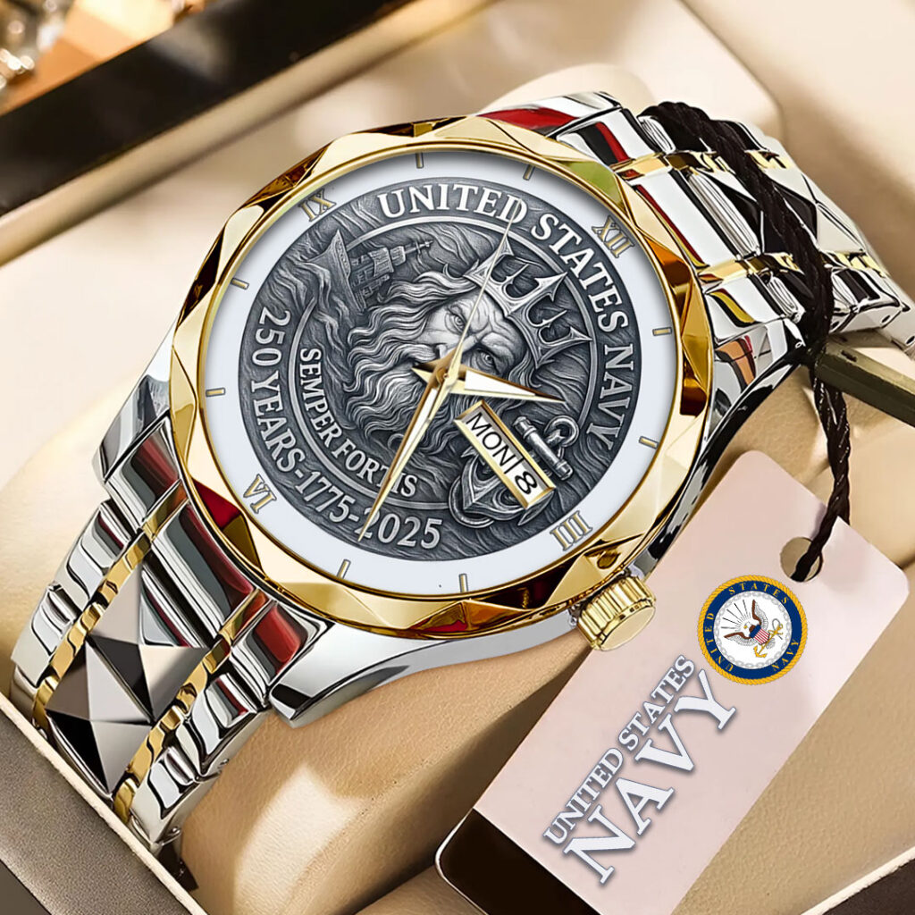US Navy Alloy Luxury Quartz Watch – HOATT 11931