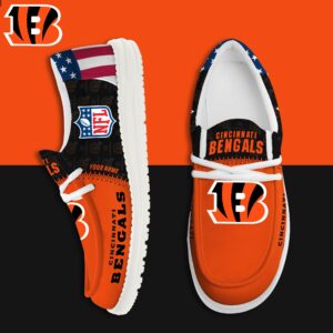 Cincinnati Bengals Personalized Shoes Limited Edition