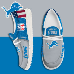 Detroit Lions Personalized Shoes Limited Edition