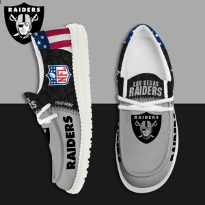 Las Vegas Raiders Personalized Shoes Limited Edition