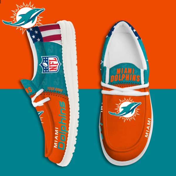 Miami Dolphins Personalized Shoes Limited Edition
