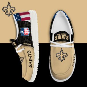 New Orleans Saints Personalized Shoes Limited Edition