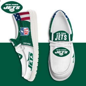 New York Jets Personalized Shoes Limited Edition
