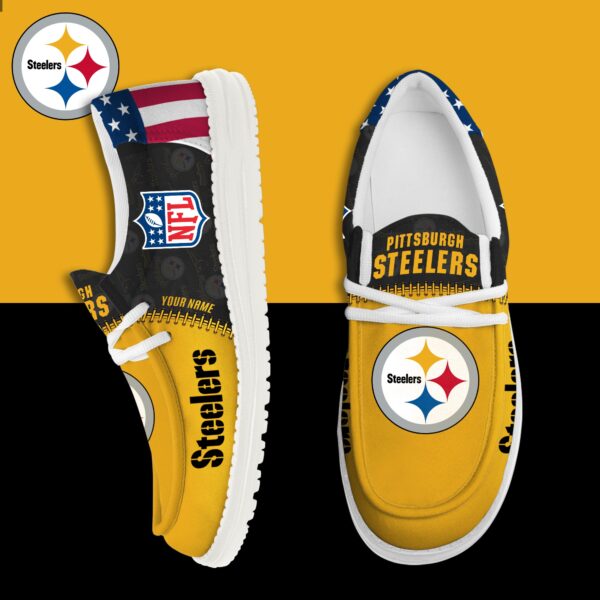 Pittsburgh Steelers Personalized Sneakers