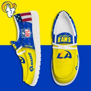 Los Angeles Rams Personalized Shoes Limited Edition