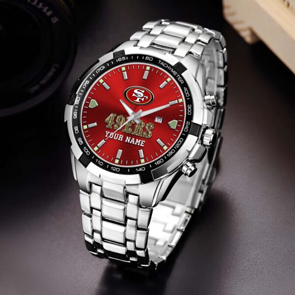San Francisco 49ers Alloy Men Quartz Watch Custom Your Name