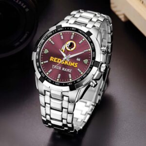 Washington Redskins Alloy Men Quartz Watch Custom Your Name