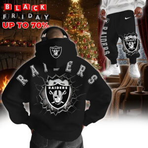 Las Vegas Raiders 3D Breakthrough Hoodie+Joggers Set