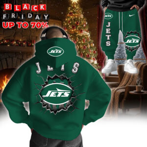 New York Jets 3D Breakthrough Hoodie+Joggers Set