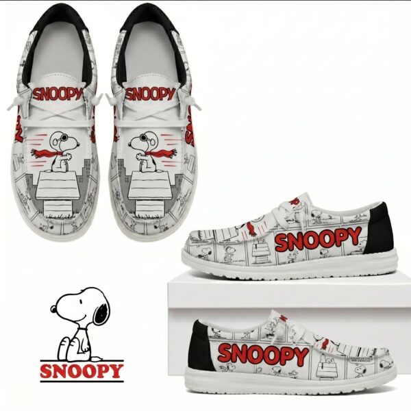 Snoopy Slip-On Sneakers