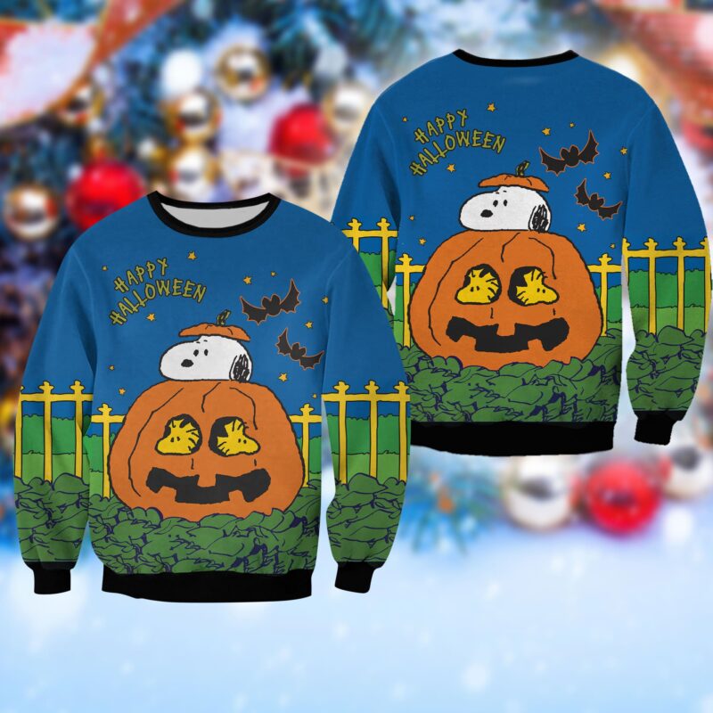 Peanuts-Happy-Halloween-Unisex-Sweatshirt-1-1