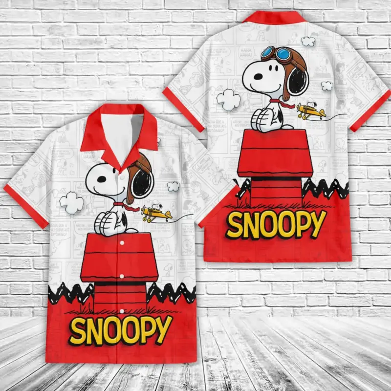 Snoopy Hawaiian Shirt