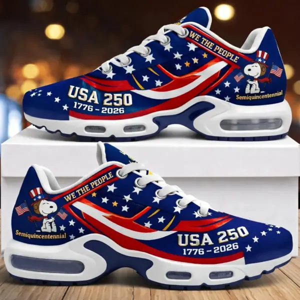 Snoopy 250 Years of America Cushioned Sneakers