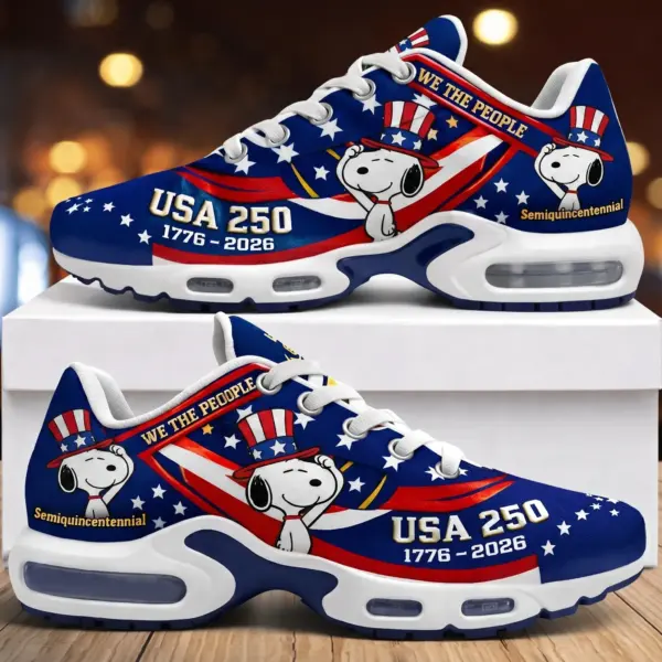 Snoopy 250 Years of America Cushioned Sneakers
