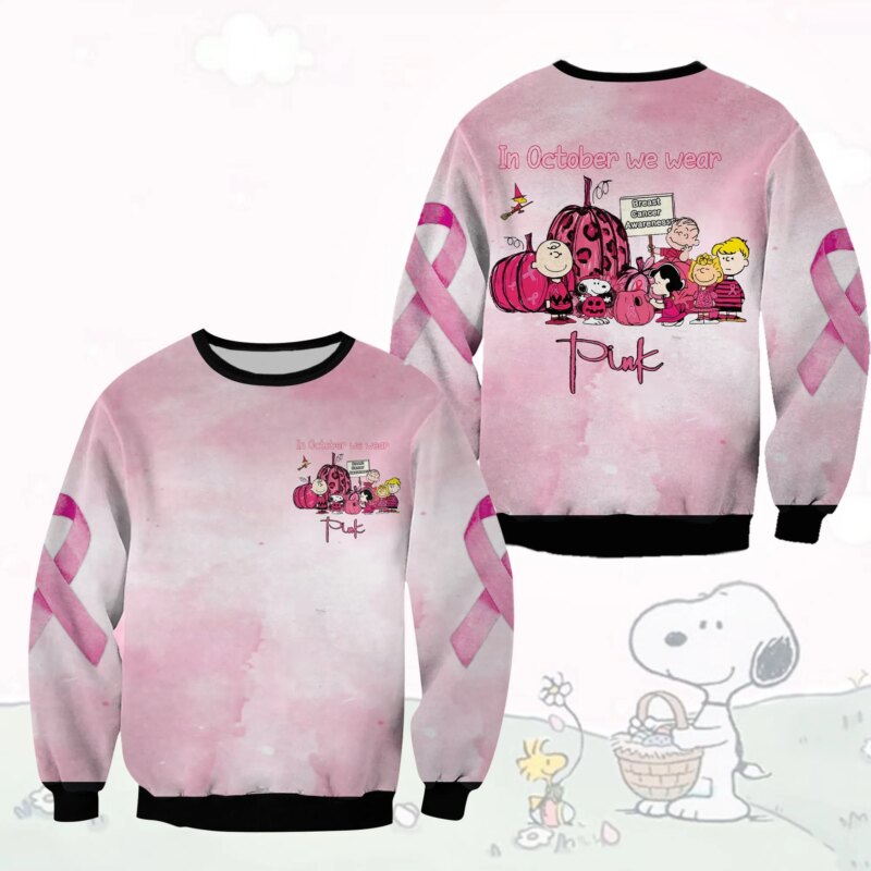 eDKPaPDu-In_October_We_Wear_Pink_Snoopy_And_Friends_Unisex_Sweatshirt_2_1